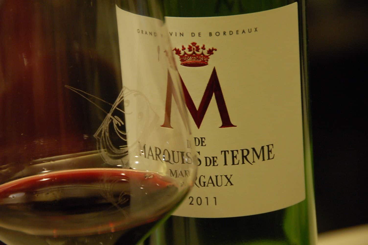 Vang Pháp M de Marquis de Terme Margaux