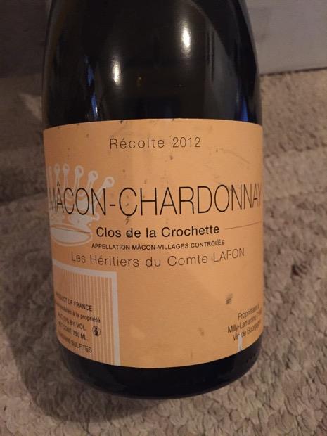 Vang Pháp Macon Chardonnay Clos de La Crochette Les Heritiers