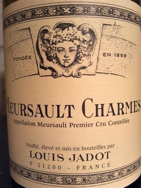 Vang Pháp Meursault Charmes Louis Jadot Wht