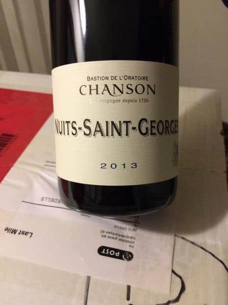 Vang Pháp Nuits Saint Georges Chanson