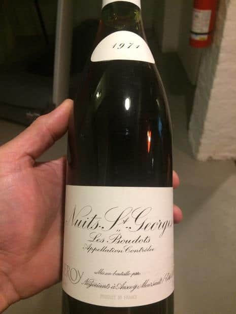 Vang Pháp Nuits St Georges Les Boudots Domaine Leroy 2014