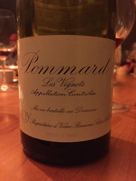 Vang Pháp Pommard Les Vignots Domaine Leroy 2014