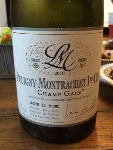 Vang Pháp Puligny Montrachet Champs Gains Lucien Le Moine