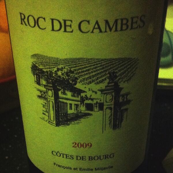 Vang Pháp Roc de Cambes Cotes de Bourg