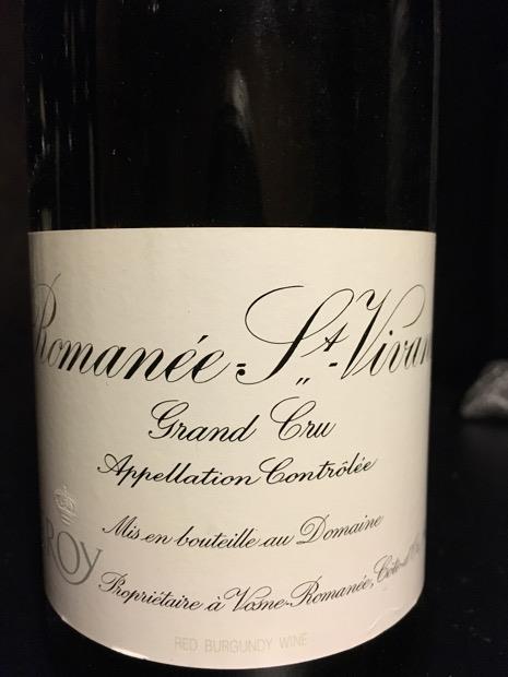 Vang Pháp Romanée Saint Vivant Domaine Leroy