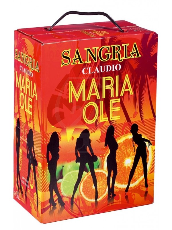 Vang Pháp Sangria Maria Ole (bịch 3L)