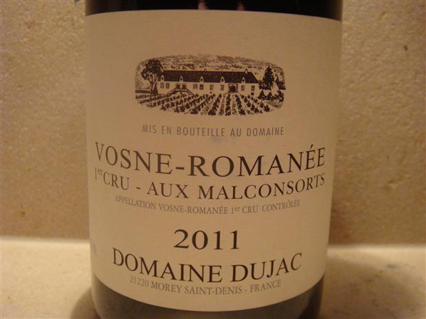 Vang Pháp Vosne Romanee Aux Malconsorts Domaine Dujac 2011