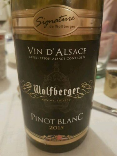 Vang Pháp Wolfberger Signature Blanc