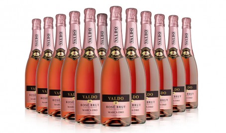 Vang Sủi Prosecco Valdo Rose Brut Vino Spumante