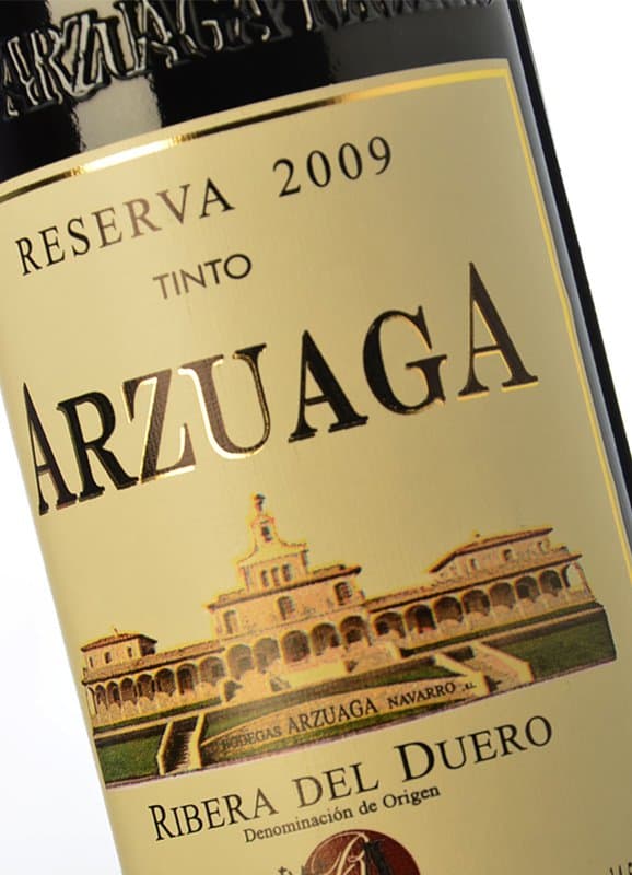 Vang Tây Ban Nha Arzuaga Tinto Reserva Ribeira del Duero