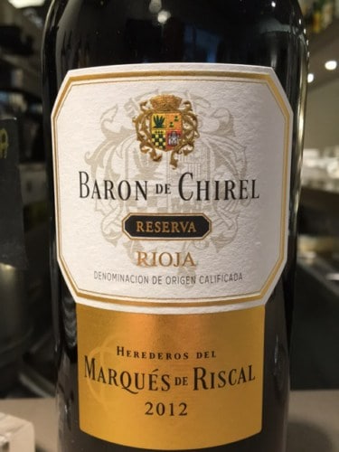 Vang Tây Ban Nha Marques de Riscal Baron de Chirel