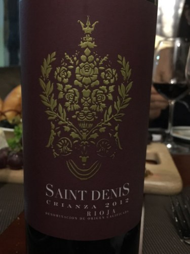 Vang TBN Saint Denis Crianza Rioja Alta