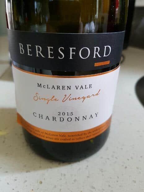 Vang Úc Beresford McLaren Vale Chardonnay South Australia