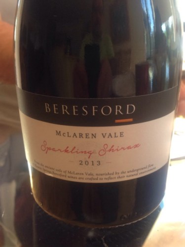 Vang Úc Beresford Sparkling McLaren Vale Shiraz