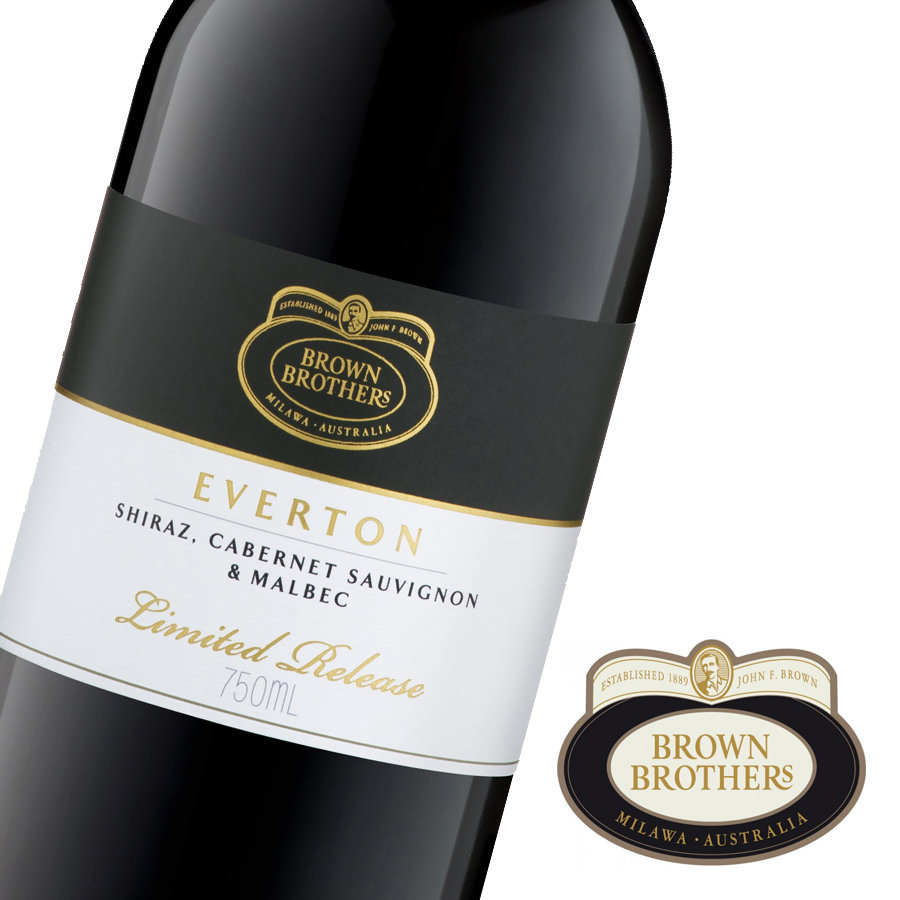 Vang Úc Brown Brothers Everton Red Cabernet Sauvignon - Shiraz