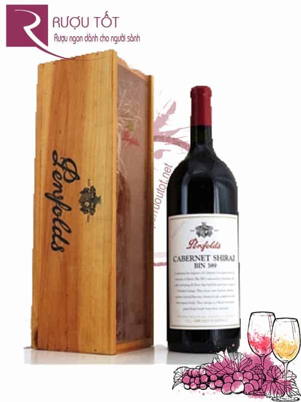 vang Úc Penfolds Bin 389 Cabernet Shiraz 1.5L