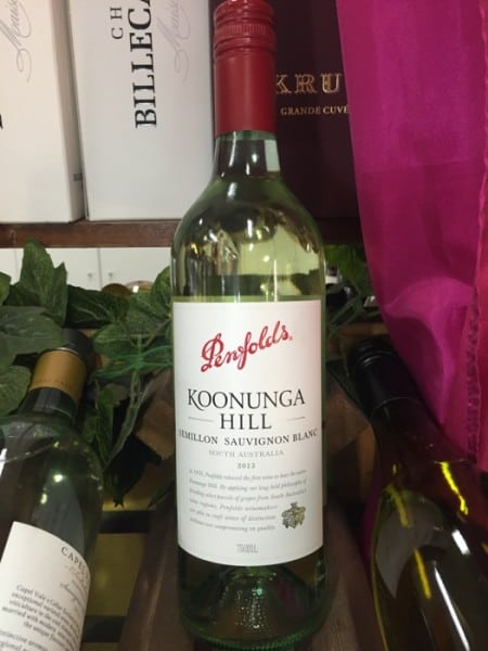 Vang Úc Penfolds Koonunga Hill Semillon Sauvignon