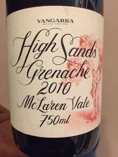 Vang Úc Yangarra High Sands Grenache Mc Laren Vale