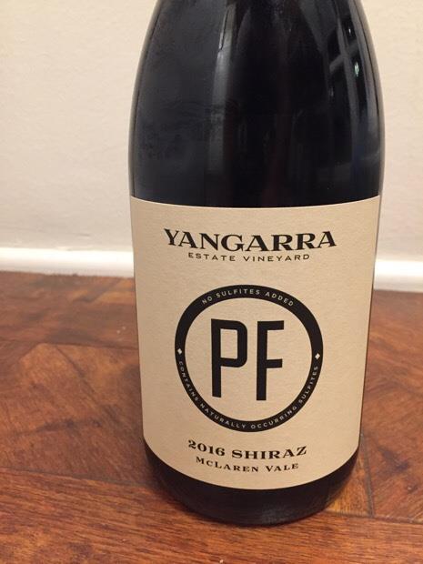 Vang Úc Yangarra PF Shiraz Organic Mc Laren Vale