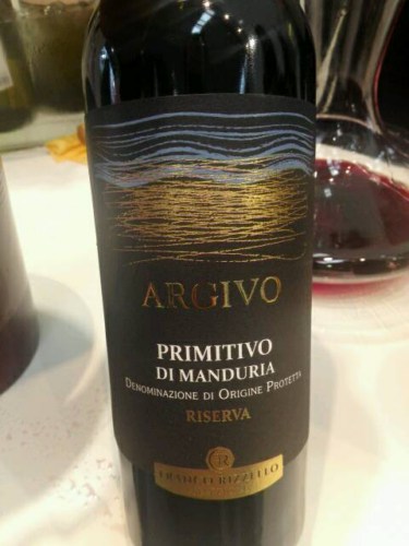 Vang Ý Argivo Primitivo Limited