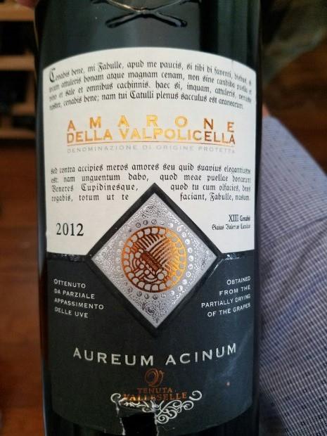 Vang Ý Aureum Acinum Amarone Della Valpolicella