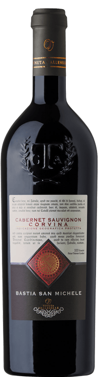 Vang Ý Bastia San Michelle Corvina IGP Cabernet Sauvignon