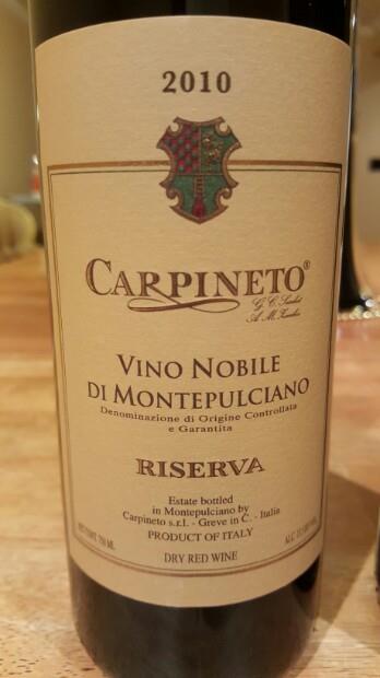 Vang Ý Carpineto Vino Nobile di Montepulciano Riserva