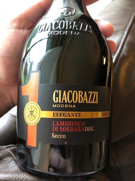 Vang Ý Giacobazzi 1 Lambrusco Di Sorbara Elegante