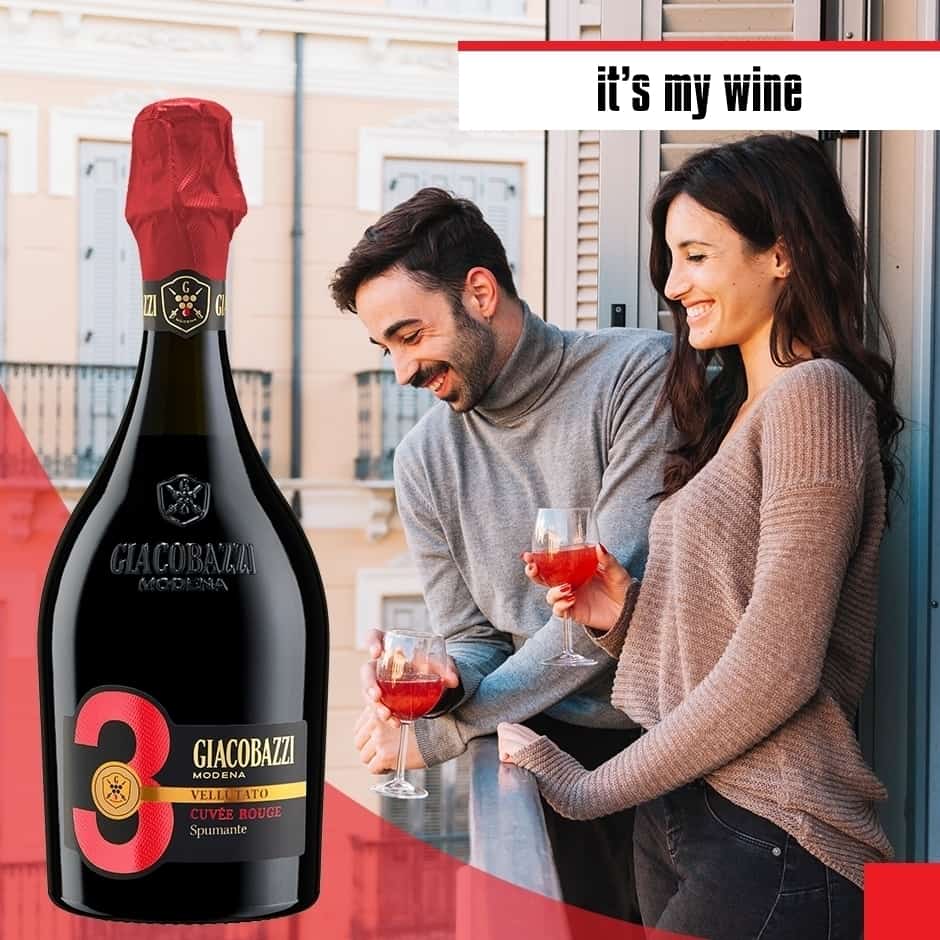 Vang Ý Giacobazzi 3 Cuvee Rouge Sparkling