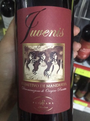 Vang Ý Juvenis Primitivo di Manduria DOP