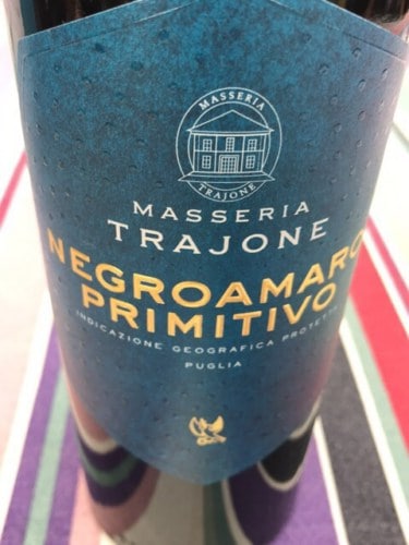 Vang Ý Masseria Trajone Negroamaro Primitivo IGP