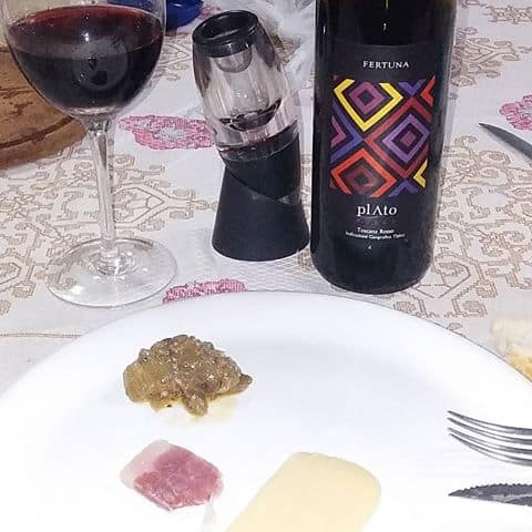 Vang Ý Plato Rosso Maremma Toscana IGT Fertuna