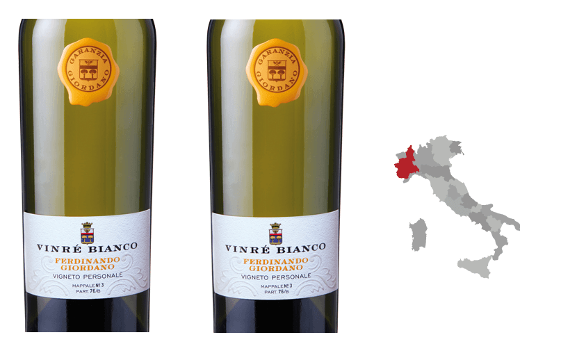 Vang Ý Rinforzato Giordano Vinré Bianco Sauvignon