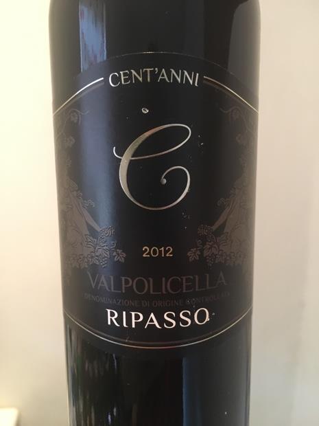 Vang Ý Ripasso Valpolicella Cent'Anni