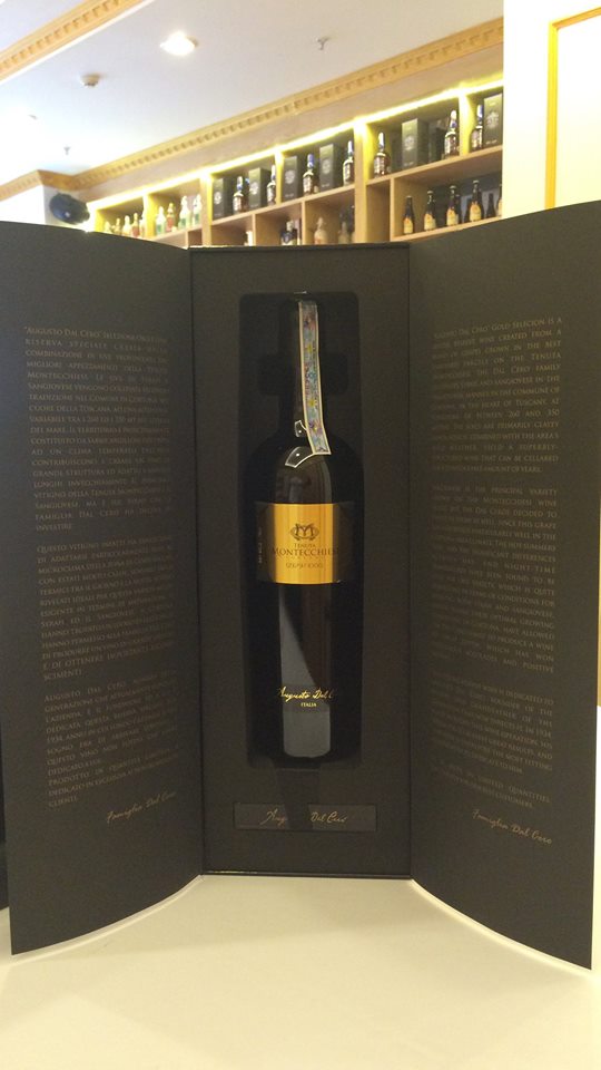 Vang Ý Tenuta Montecchiesi 23k Gold Selection 2009